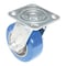 Vestil Polyurethane Precision Ball Bearing Swivel Caster 5 In. x 2 In. 617 lb Blue/Gray CST-PB-5X2PUA-S - alternate 4